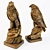 Majestic Eagle Sculpture 3D model small image 1