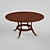 Elegant Round Dining Table: 1500*1500 3D model small image 1
