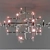 K.ONE Italian Chandelier by Rifra 3D model small image 1