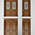 Classic Entrance Door 3D model small image 1