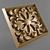 Title: Carved Rosette Accent 3D model small image 1