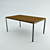  Polo Dining Table: Stylish and Versatile 3D model small image 1