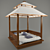 Summer Haven Gazebo Bed 3D model small image 1