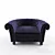 Cozy Lounge Armchair 3D model small image 1