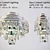 Dolcetti Chandelier & Sconce Set 3D model small image 1