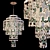 Dolcetti Chandelier: Elegant Lighting Fixture 3D model small image 2
