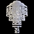 Dolcetti Chandelier: Elegant Lighting Fixture 3D model small image 3