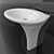 Hatria Sculture: Italian Elegance for Your Bathroom 3D model small image 1