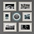 Modern Photos in Framed Matboard 3D model small image 1