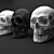 Skull Decor: Authentic Human Replica 3D model small image 1