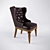 Classical Chair: A Timeless Elegance 3D model small image 1