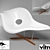 Stylish La Chaise Lounge 3D model small image 1