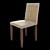 Sleek Giorgetti Idra Chair 3D model small image 2