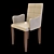 Sleek Giorgetti Idra Chair 3D model small image 3