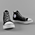 "Convers Shoes: Classic Style 3D model small image 1