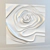 Elegant Rose Relief Sculpture 3D model small image 1