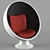 Cocoon Armchair | Soundproof and Comfortable 3D model small image 1