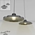 Foscarini Dizel Pendant: Modern Elegance 3D model small image 1