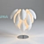 LUNA Table Lamp: Elegant and Functional 3D model small image 1