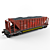 Animated Hopper: Versatile Freight Transport 3D model small image 1