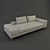 Luxury Comfort: Minotti Hamilton Islands 3D model small image 1