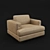 Luxury Comfort Chair 3D model small image 1