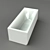 Luxury Kaldewei Bath: German Quality 3D model small image 1