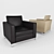 Minimalist Elegance: Williams Armchair 3D model small image 1