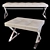 Elegant Maxalto Pathos Bench 3D model small image 2