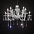 Swarovski Strass Pendant Chandelier 3D model small image 1