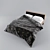 Elevated Bed with Luxurious Design 3D model small image 1