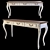 Sleek Louise Console Table: Elegant and Functional 3D model small image 2