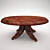 Elegant Handcrafted Table 3D model small image 1