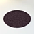 Round Carpet 3D model small image 1