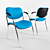 Split Visitor Chair 3D model small image 1