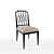 Elegant Charleston Regency Chair 3D model small image 1