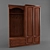 Spacious Entryway: 1800mm Width, 580mm Depth, 2335mm Height 3D model small image 1