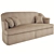 Cozy Relaxation Sofa 3D model small image 1