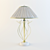 Title: Elegant Texture-Inclusive Table Lamp 3D model small image 1