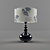 Sleek Desk Lamp 3D model small image 1