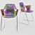 Tropicalia Steel Frame Chair 3D model small image 1