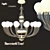 Barovier&Toso Pigalle Chandelier 3D model small image 1