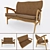 Modern Chic Sofa: FAUTEUIL MODEL 3 3D model small image 1