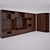 Yana Modular Wall Unit 3D model small image 1