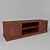 Vintage Frassino TV Stand 3D model small image 1