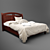 Dreamland Essence: Comfortable Bed 3D model small image 1