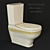 Water Delight Toilet 3D model small image 1