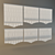 Elegant Roman Blinds 3D model small image 1