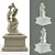 Elegant Palimanan Stone Figurine 3D model small image 1