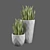 JM Ferrero Vazon: Elegant Macetero Vases 3D model small image 1